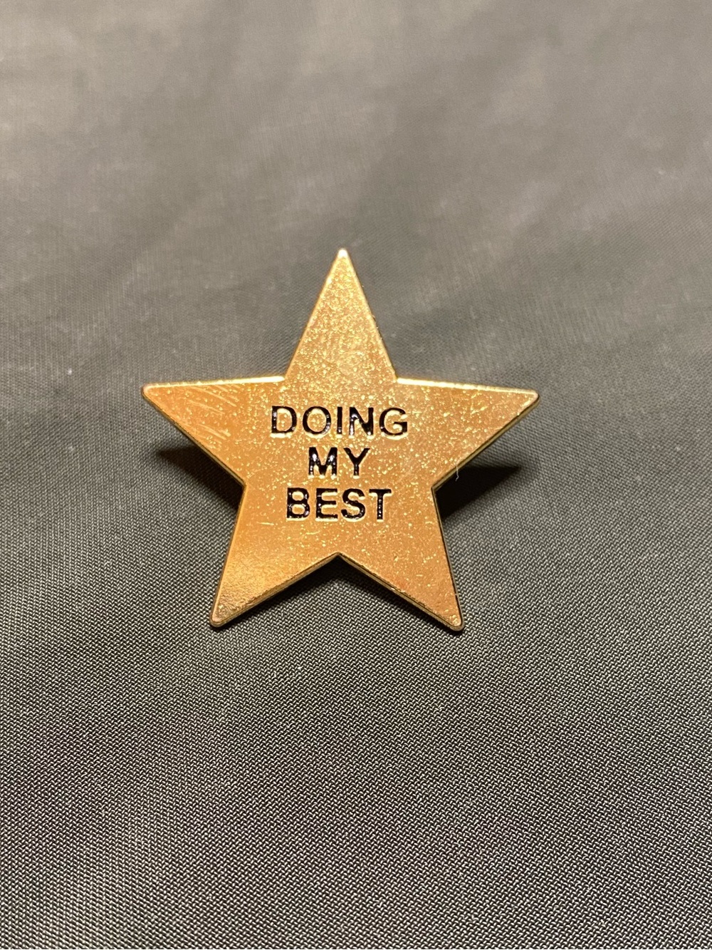 Gold Star Enamel Pin | We all deserve a gold star | 3 for $18